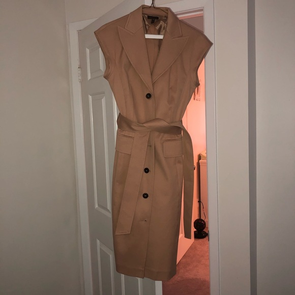Escada Belted Trench Dress - Picture 4 of 12